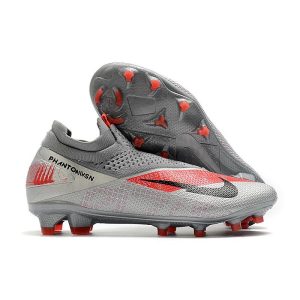 Nike Phantom Vision Elite Dynamic Fit FG Barrio Stříbrná Černá Šedá